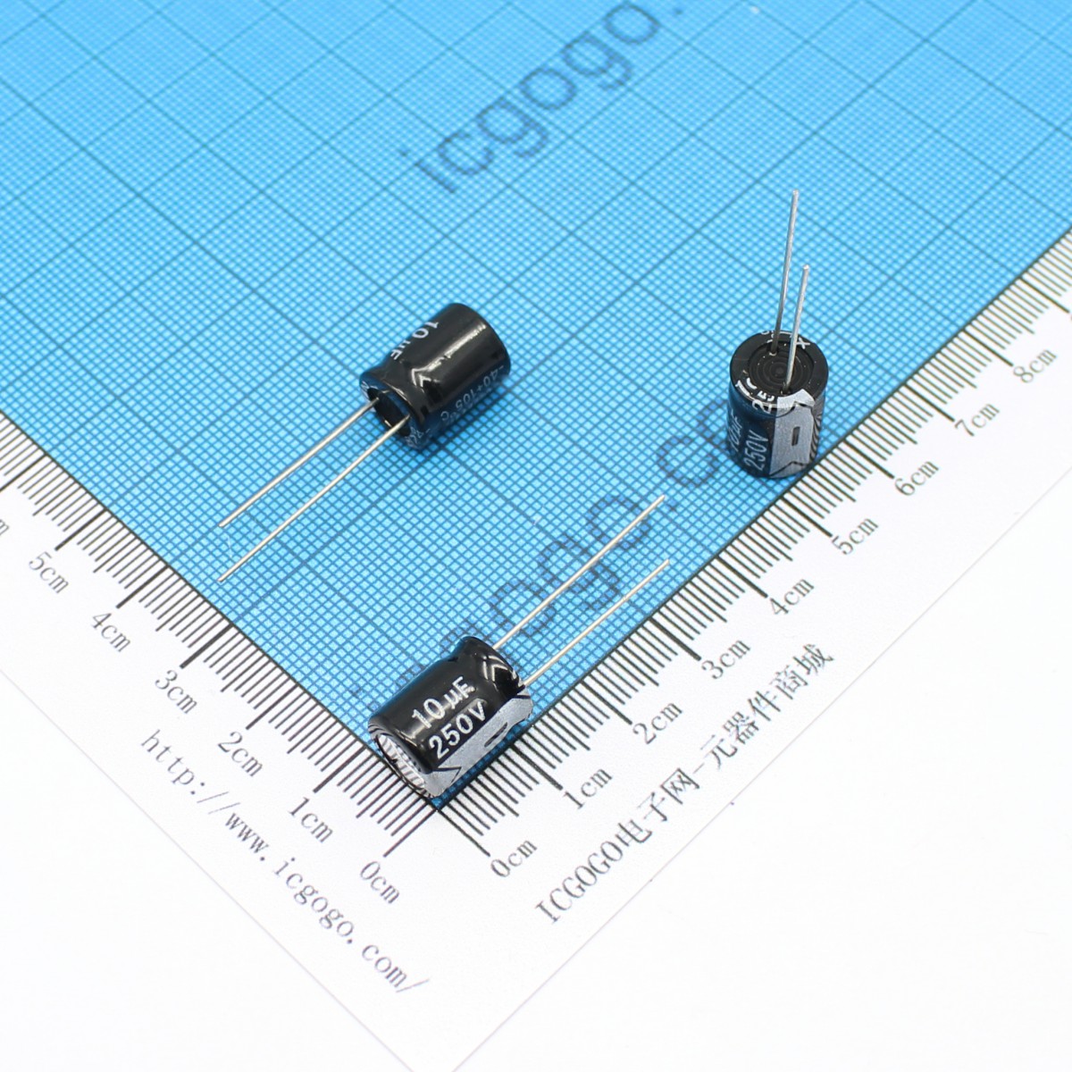 直插铝电解电容 250V 10UF 10*13 ±20%